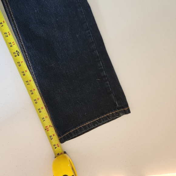Penningtons Bootcut Jeans DC Dark Wash Stretchy High Waisted Rise Long Tall New - Picture 13 of 14